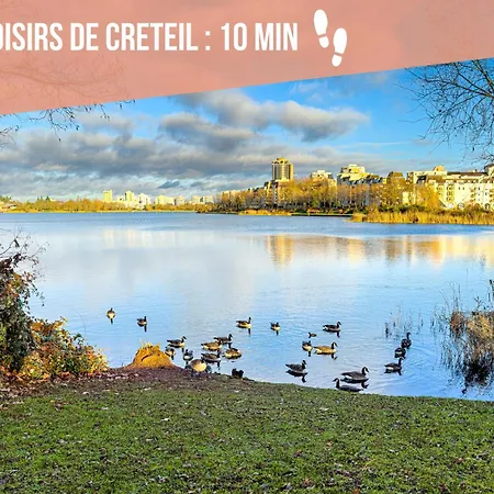 Daire Le Val - 20min De Paris Et Orly - Balcon - Wifi - Espace De Travail *