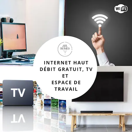 Le Val - 20min De Paris Et Orly - Balcon - Wifi - Espace De Travail Valenton